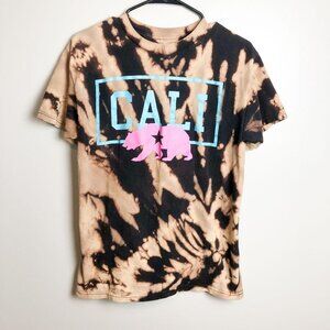 Popular Poison Cali Bear Tie Dye Tee